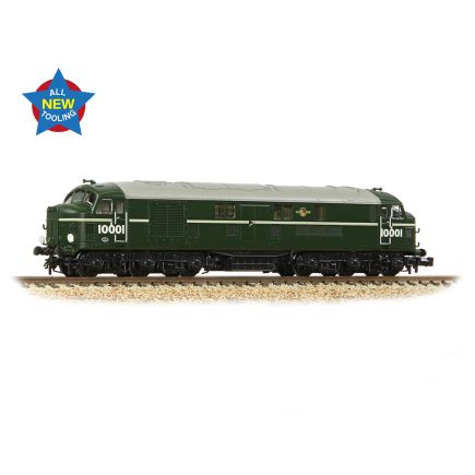 Graham Farish 372-915 N Gauge LMS 10001 BR Green Late Crest