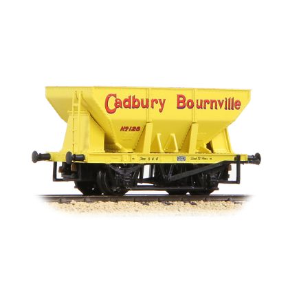 Graham Farish 373-220 N Gauge 24 Ton Ore Hopper Cadbury Bournville Yellow