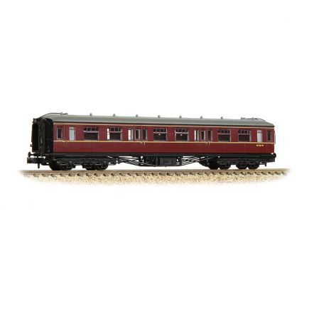 Graham Farish 374-537B N Gauge GW Hawksworth Second Corridor Coach BR Maroon W1723W