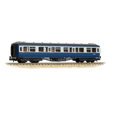 Graham Farish 374-538 N Gauge GW Hawksworth Second Corridor Coach BR Blue And Grey W1719W