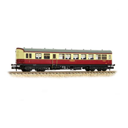 Graham Farish 374-610A N Gauge GW Hawksworth Autocoach 'Thrush' BR Crimson And Cream W220W