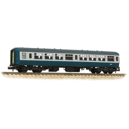 Graham Farish 374-710B N Gauge BR MK2A TSO Tourist Second Open BR Blue And Grey