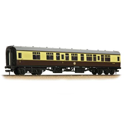 Bachmann 39-129D OO Gauge BR Mk1 CK Composite Corridor Coach BR (WR) Chocolate And Cream W15801