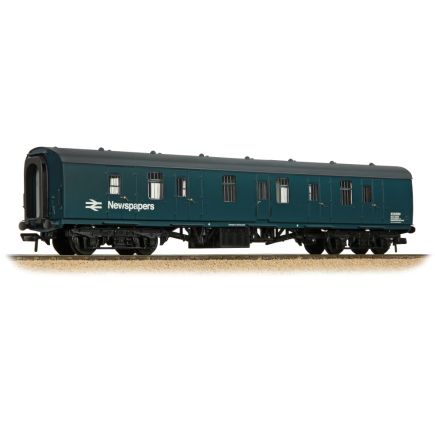 Bachmann 39-182C OO Gauge BR Mk1 NCV (Ex-BG) Brake Gangwayed Coach BR Blue (Newspapers) M80560