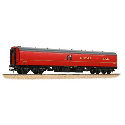 Bachmann 39-421D OO Gauge BR Mk1 POS Post Office Sorting Van Post Office Red with Net