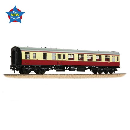 Bachmann 39-800 OO Gauge BR MK1 BSO Brake Second Open BR Crimson & Cream E9201