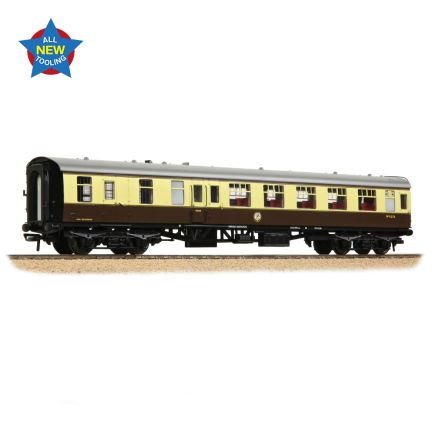 Bachmann 39-802 OO Gauge BR MK1 BSO Brake Second Open BR Chocolate & Cream W9276