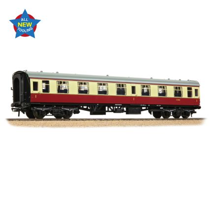 Bachmann 39-825 OO Gauge BR MK1 FO First Open BR Crimson & Cream E3048