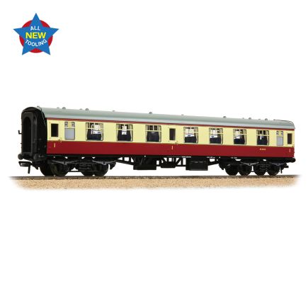 Bachmann 39-825A OO Gauge BR MK1 FO First Open BR Crimson & Cream M3043