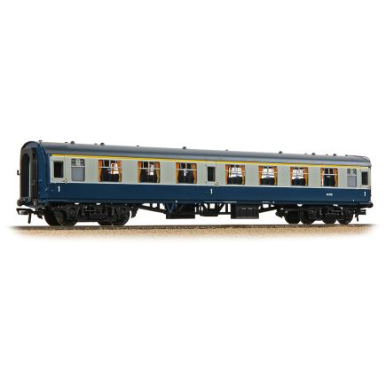 Bachmann 39-828 OO Gauge BR MK1 FO First Open Coach BR Blue And Grey