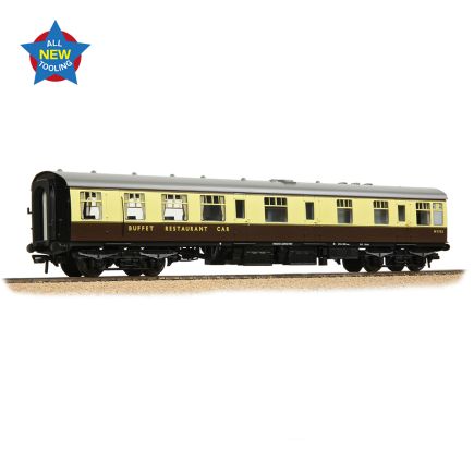 Bachmann 39-851 OO Gauge BR MK1 RB Restaurant Buffet BR Chocolate & Cream W1732