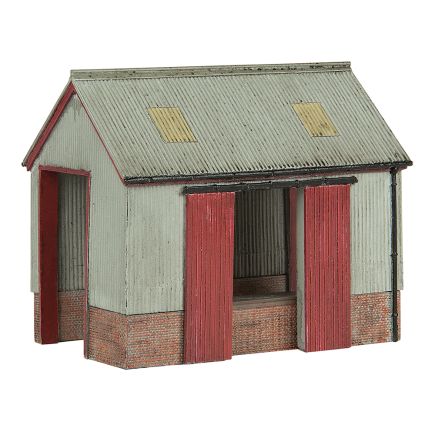 Graham Farish 42-0022 N Gauge Corrugated Goods Shed