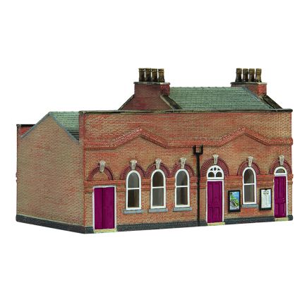 Graham Farish 42-0066R N Gauge March Station Ticket Office Red