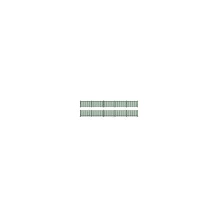 Ratio 431 OO Gauge Picket fencing green (straight only) Plastic Kit