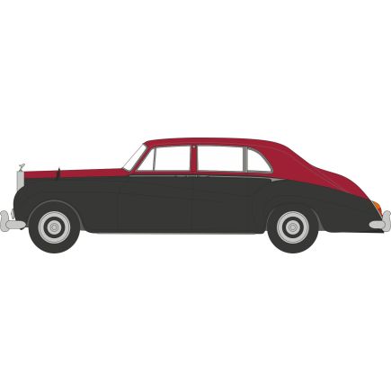 Oxford Diecast 43RRP5004 O Gauge Rolls Royce Phantom V James Young Claret/Black