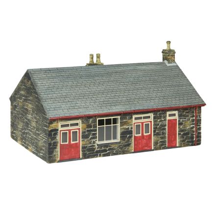 Bachmann 44-0169R OO Gauge Harbour Station Booking Office Red