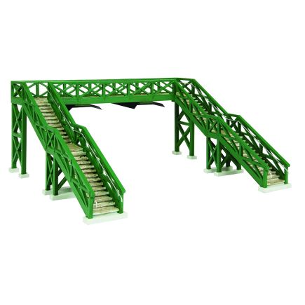 Bachmann 44-0196B OO-9 Narrow Gauge Wooden Footbridge Green