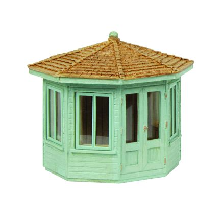 Bachmann 44-0536G OO Gauge Octagonal Summer House Green