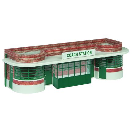 Bachmann 44-1006G OO Gauge Bus and Coach Station Green