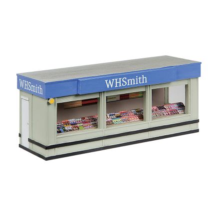 Bachmann 44-1021 OO Gauge Newsagent Platform Kiosk Blue