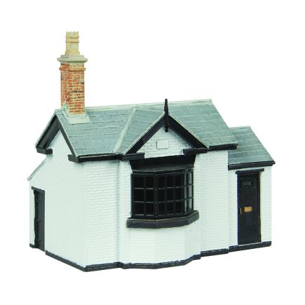 Bachmann 44-1023W OO Gauge Toll Office White & Black
