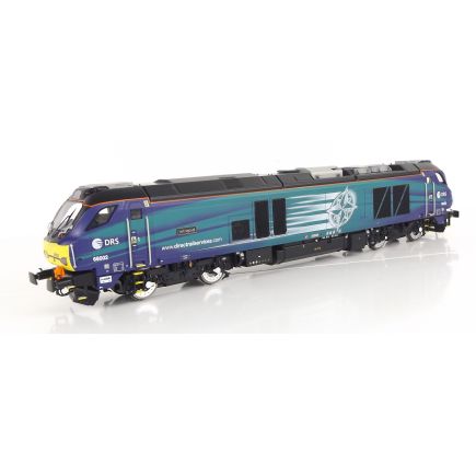 Dapol 4D-022-027 OO Gauge Class 68 68002 'Intrepid' DRS Compass New DRS Logo