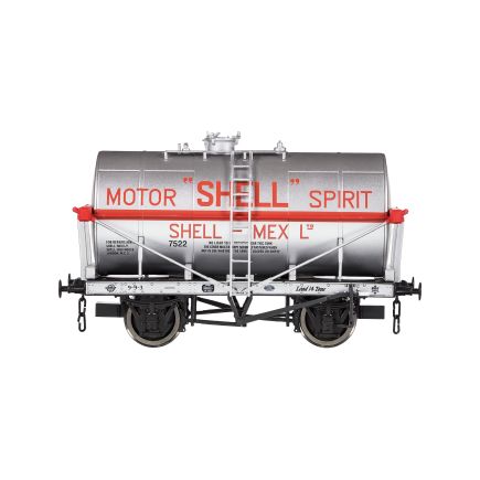 Dapol 4F-058-004 OO Gauge 14 Ton Class A Tank Wagon Shell Motor Spirit Silver 7522