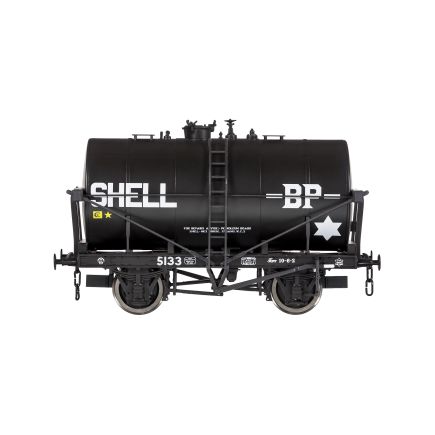 Dapol 4F-059-003 OO Gauge 14 Ton Class B Tank Wagon Shell-BP Black 5133