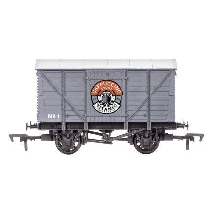 Dapol 4F-012-077 OO Gauge 12 Ton Ventilated Van Titanic Brewery Cappuccino Stout