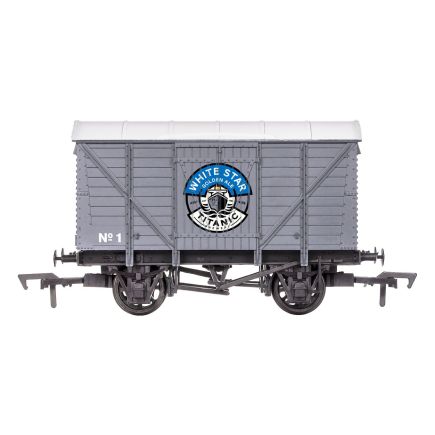 Dapol 4F-012-079 OO Gauge 12 Ton Ventilated Van Titanic Brewery White Star Golden Ale