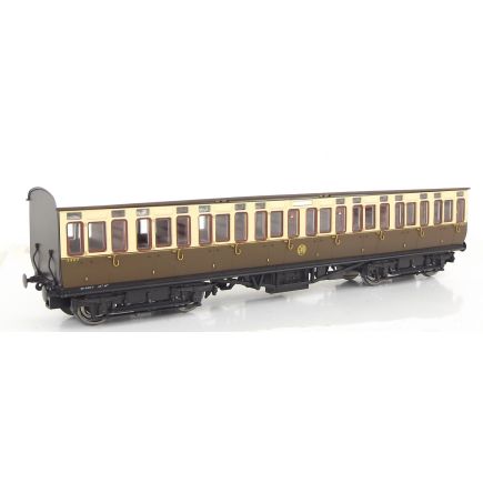 Dapol 4P-020-311 OO Gauge GWR Toplight Third Class Coach GW Shirtbutton 3907