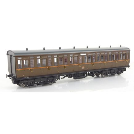 Dapol 4P-020-411 OO Gauge GWR Toplight Third Class Coach GW Brown 3909