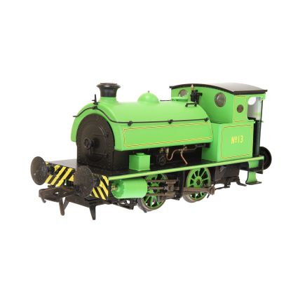 Dapol 4S-024-008 OO Gauge Hawthorn Leslie 0-4-0 No.13 Newcastle Electric Supply Yellow With Chevrons