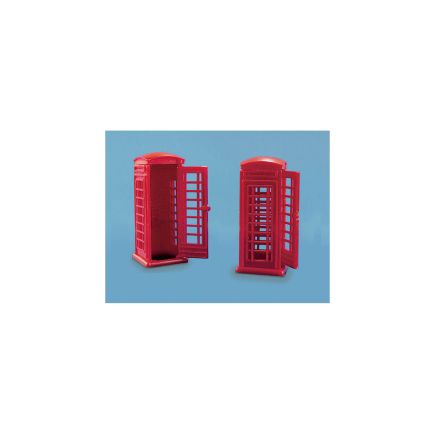 Modelscene 5006 OO Gauge Telephone Kiosks