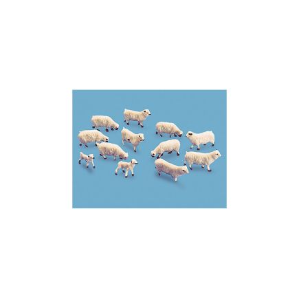 Modelscene 5110 OO Gauge Sheep & lambs