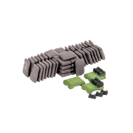 Ratio 526 OO Gauge Coal Sacks Plastic Kit