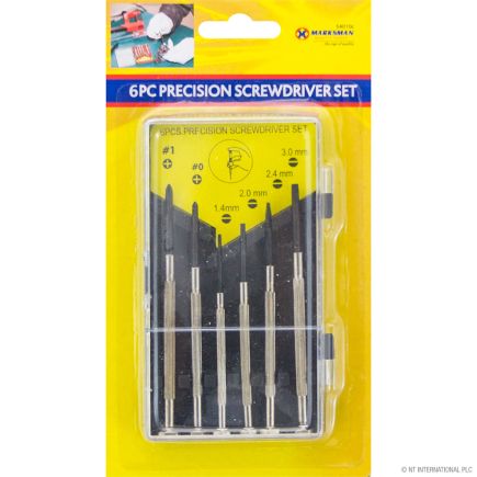 Marksman 54010C 6 Piece Precision Screwdriver