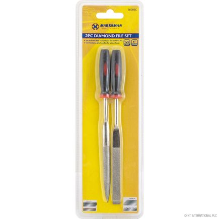 Marksman 56006C Diamond File Set Pack Of 2