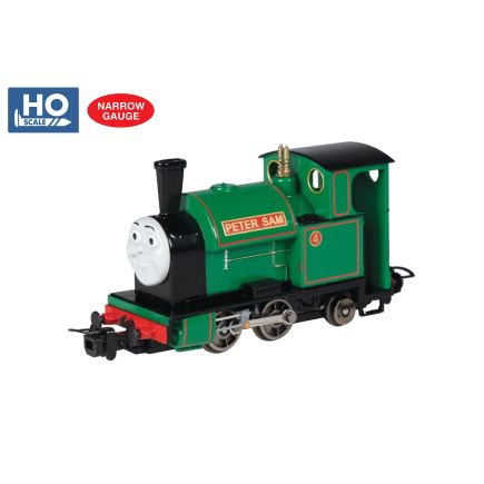 Bachmann 58604 OO-9 Thomas And Friends Narrow Gauge Loco 'Peter Sam' Green