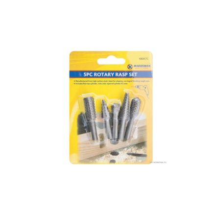 5 Piece Rotary RASP Set