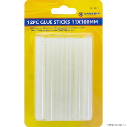 Marksman 68178C Hot Melt Glue Sticks 11mm x 100mm