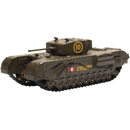 Oxford Diecast 76CHT005 OO Gauge Churchill Tank 51st RTR UK 1942