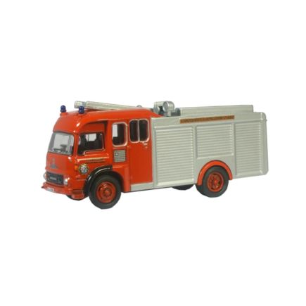 Oxford Diecast 76FIRE001 OO Gauge Bedford TK Fire Engine Mid & West Wales