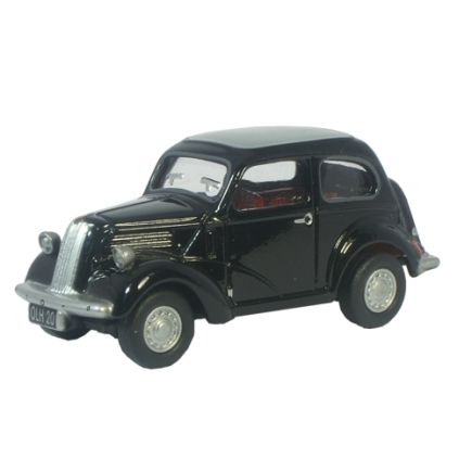 Oxford Diecast 76FP003 OO Gauge Ford Popular 103E Black