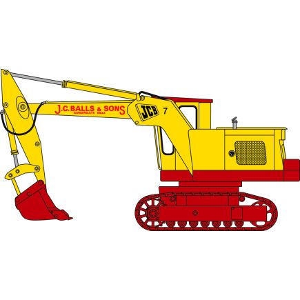 Oxford Diecast 76JCB7002 OO Gauge JCB 7 J.C.Balls & Sons