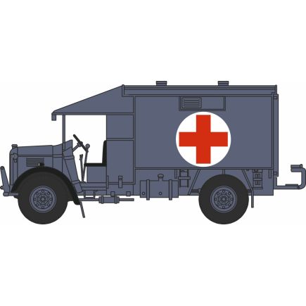 Oxford Diecast 76K2004 OO Gauge Austin K2 Ambulance 1951 RAF Transport Command