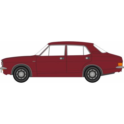 Oxford Diecast 76MAR007 OO Gauge Morris Marina Damask Red