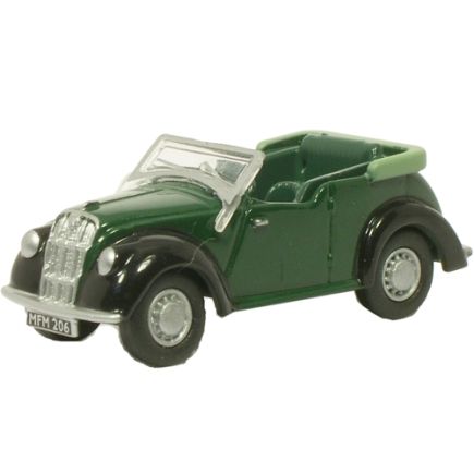 Oxford Diecast 76ME002 OO Gauge Morris 8 Green And Black