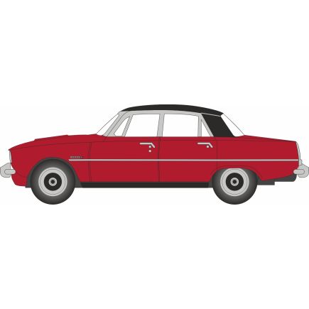 Oxford Diecast 76RP007 OO Gauge Rover P6 Brigade Red