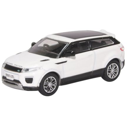 Oxford Diecast 76RRE002 OO Gauge Range Rover Evoque Coupe (Facelift) Fuji White
